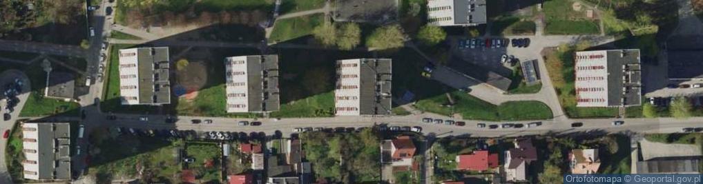 Zdjęcie satelitarne Stowarzyszenie Użytkowników Garaży Piaskowa 15