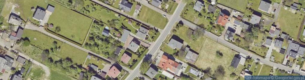 Zdjęcie satelitarne Stowarzyszenie Wędkarskie Mikołów Mokre