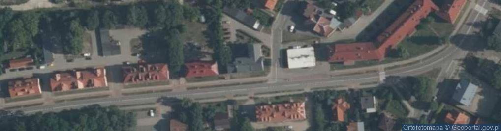 Zdjęcie satelitarne Stowarzyszenie Właścicieli Ogrodów Działkowych Żuraw w Szczechach Małych