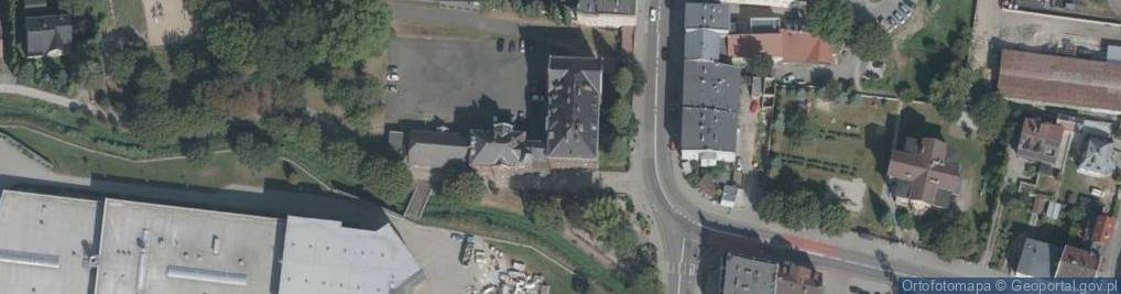 Zdjęcie satelitarne Stowarzyszenie Wspierające Inicjatywy Artystyczne Capricolium przy Liceum Ogólnokształcącym im Bolesława Chrobrego w Głuchołazach