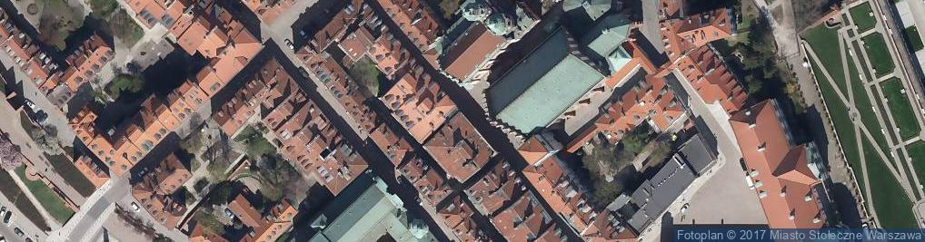 Zdjęcie satelitarne Stowarzyszenie Zarządów Wspólnot Mieszkaniowych Starego i Nowego Miasta Oraz Mariensztatu w Warszawie