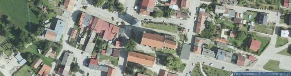 Zdjęcie satelitarne Stowarzyszenie Ziemi Wiślickiej