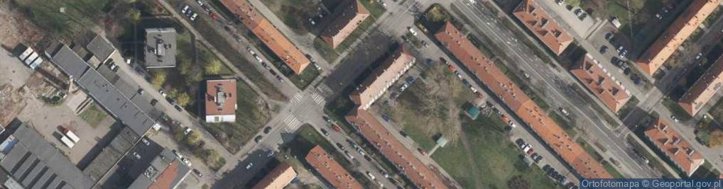 Zdjęcie satelitarne Straford Institute