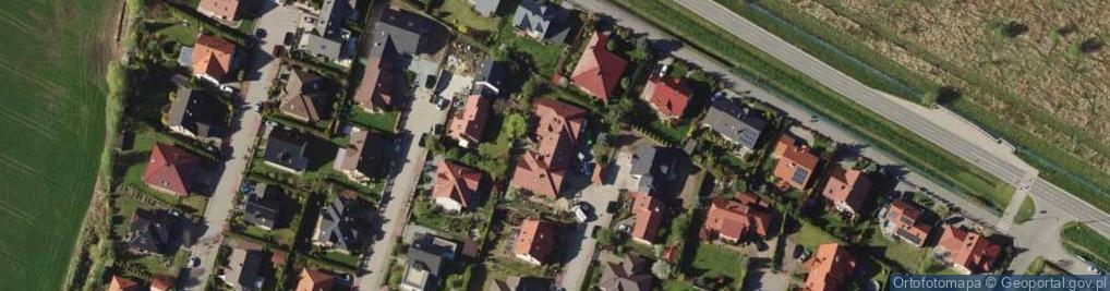 Zdjęcie satelitarne Strugała Łukasz MajsterLuk