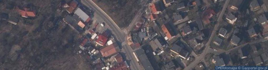 Zdjęcie satelitarne Strzechówka i