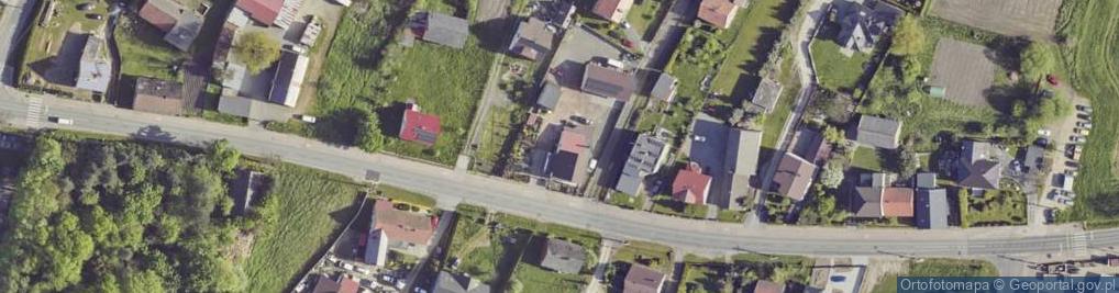 Zdjęcie satelitarne Strzoda Piotr Auto-Klima Piotr Strzoda