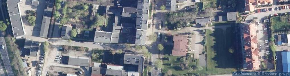 Zdjęcie satelitarne Studencka