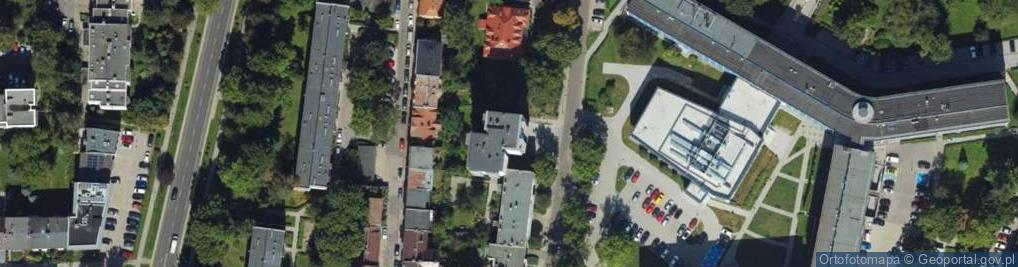 Zdjęcie satelitarne Studio Architektury i Krajobrazu Stowarzyszenia Polskich Artystów Plastyków