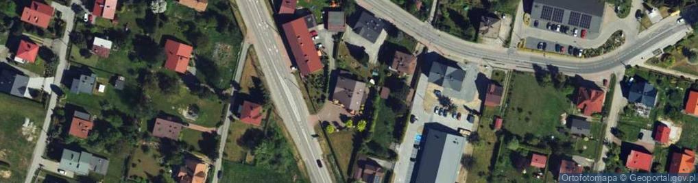 Zdjęcie satelitarne Studio Fryzur 2000 Kwaśna