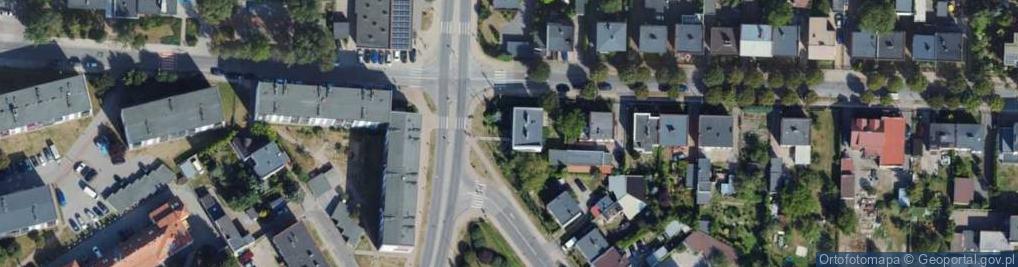 Zdjęcie satelitarne Studio Fryzur Agnieszka Dąbrowska