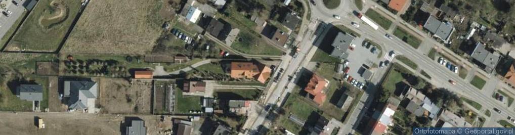 Zdjęcie satelitarne Studio Fryzur Brunieccy