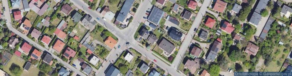 Zdjęcie satelitarne Studio Fryzur Madame Pompadour Damsko-Męski Magdalena Pawłowska