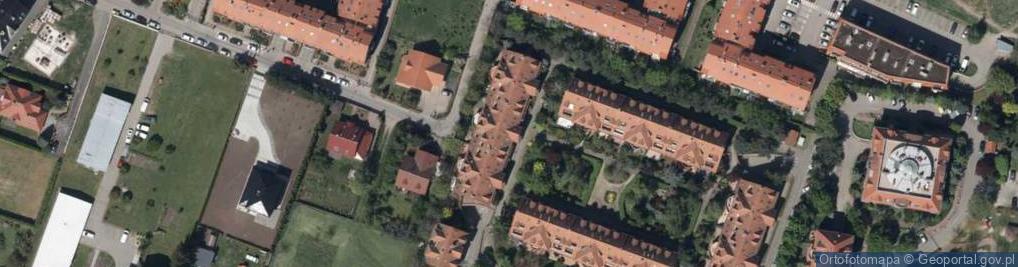 Zdjęcie satelitarne Studio Grafiki Linea-Art Grażyna Walczak-Piwowar