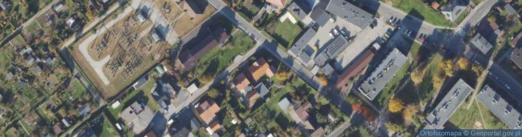 Zdjęcie satelitarne Studio Projektowe Am Projekt