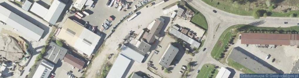 Zdjęcie satelitarne Studio Reklamy i Sitodruku Tomasz Dudek