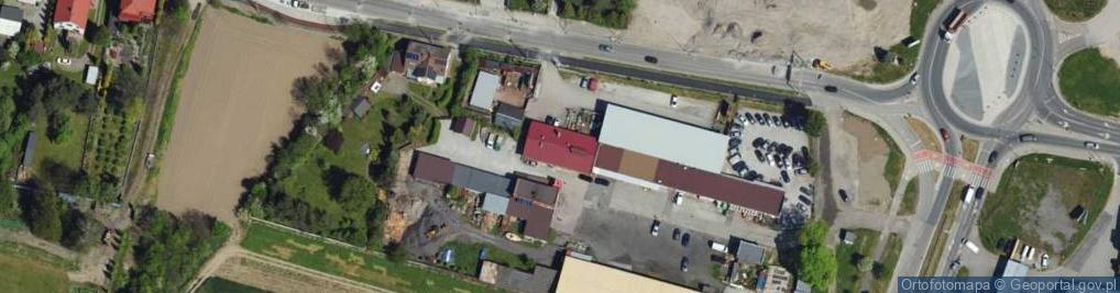Zdjęcie satelitarne Studio Reklamy Inez Janusz Wojnowski Jacek Siennicki