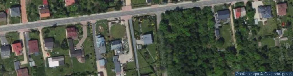 Zdjęcie satelitarne Studio Reklamy Wizualnej z-Art Badora Zbigniew