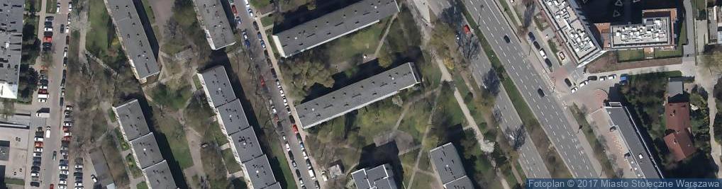 Zdjęcie satelitarne Studio Terapii Izabela Dąbrowska