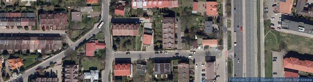 Zdjęcie satelitarne Studio Urody Róża