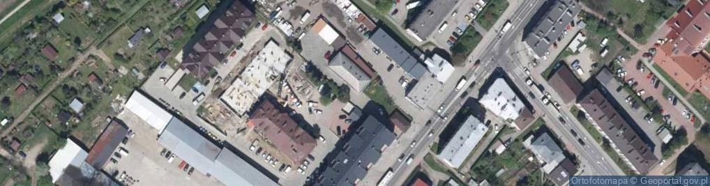 Zdjęcie satelitarne Studio Wnętrz Maxgraf Zima Beata Boczoń Wiesława