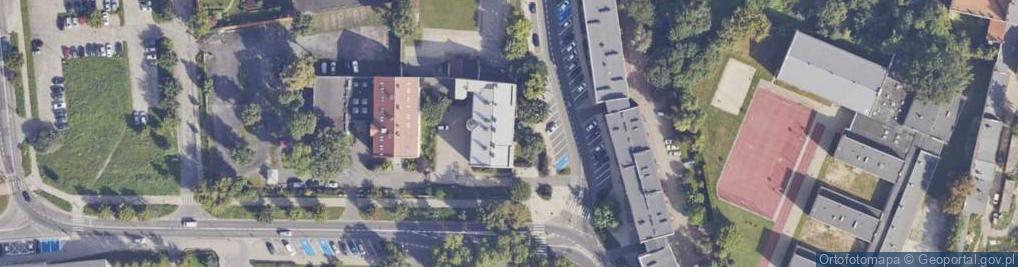 Zdjęcie satelitarne Studium Doskonalenia Kadr Broniewska Grzyb Zofia Malinowska Grażyna