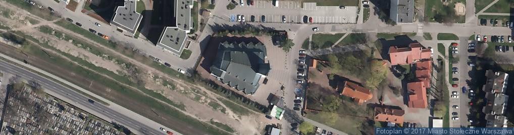 Zdjęcie satelitarne Styks Zakład Pogrzebowy
