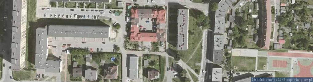 Zdjęcie satelitarne Styl B&K Krystyna Pawińska Beata Budny