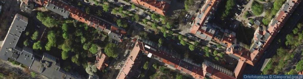 Zdjęcie satelitarne Stypułkowski w., Wrocław