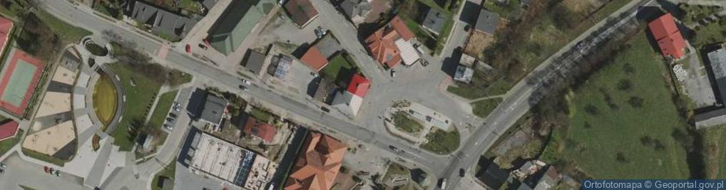 Zdjęcie satelitarne Świadczenie Usług Pośrednictwa Sprzedaży w Handlu Detalicznym Kamińska Lila