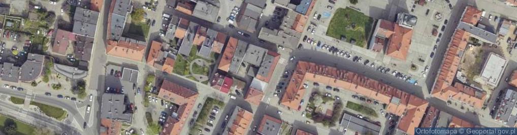 Zdjęcie satelitarne Świadczenie Usług Pośrednictwo Sprzedaży Towarów Różnego Rodzaju Kiosk nr 6366