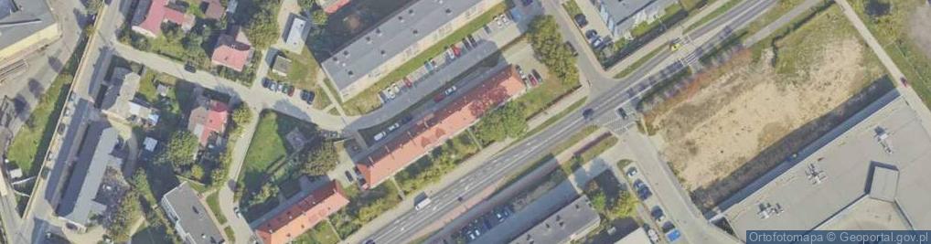 Zdjęcie satelitarne Świadczenie Usług Transportowych