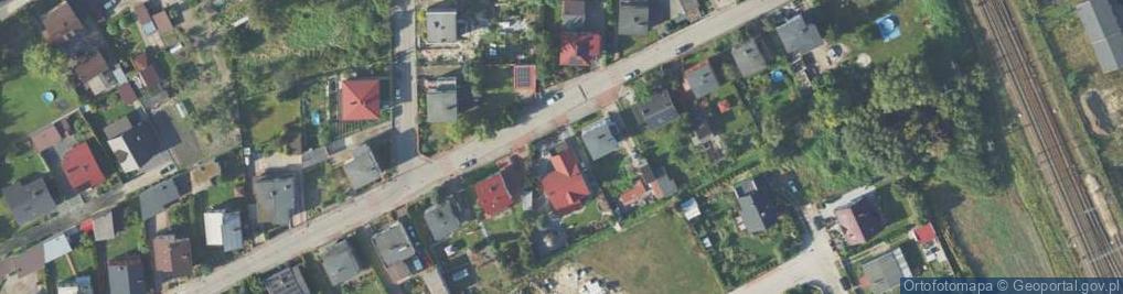 Zdjęcie satelitarne Świat Bielizny Iwona Reślińska Rufin Reśliński Masłowo