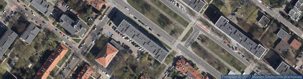 Zdjęcie satelitarne Świat Materacy i Łóżek