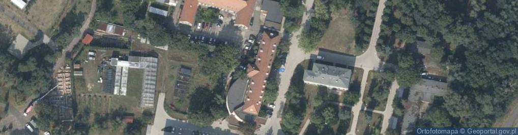 Zdjęcie satelitarne Światowe Centrum Konopi w Likwidacji