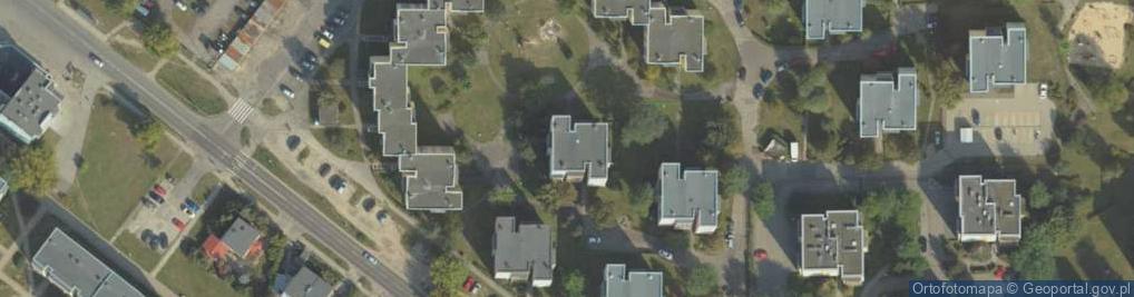 Zdjęcie satelitarne Świerblewska
