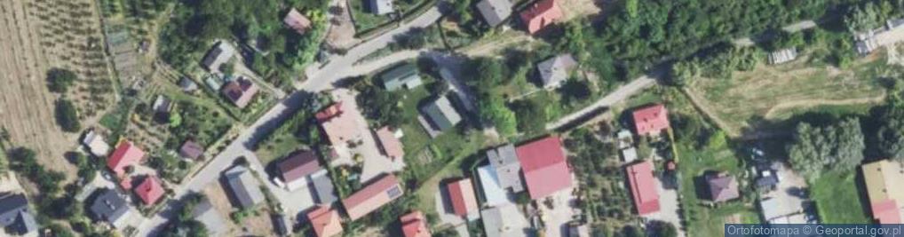 Zdjęcie satelitarne Świętokrzyski Ogród Inspiracji u Przybyszów