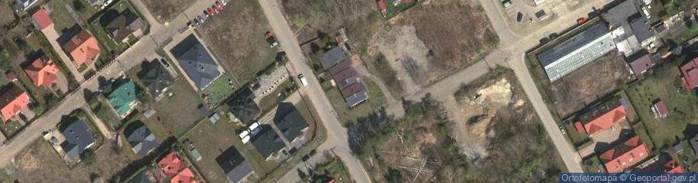 Zdjęcie satelitarne Sylwia Pastewka Centrum Piekarsko Ciastkarskie