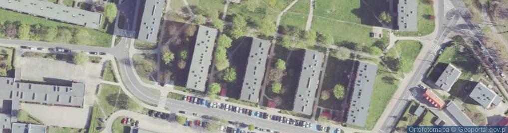 Zdjęcie satelitarne Sylwia Wróbel - Pracownia Projektowo - Usługowa