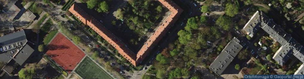Zdjęcie satelitarne Symber N., Wrocław
