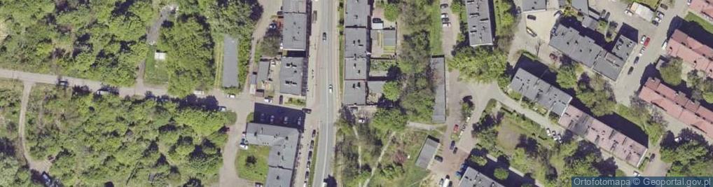 Zdjęcie satelitarne Symex. Pracownia systemów komputerowych