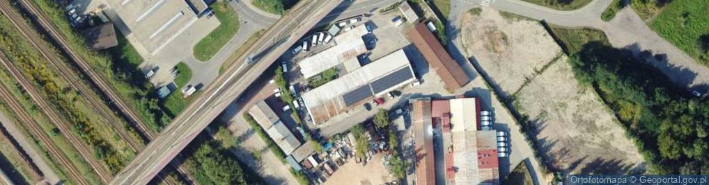 Zdjęcie satelitarne System-Drob Hurtownia mięsa