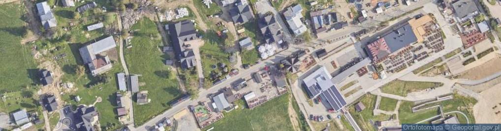 Zdjęcie satelitarne Szałas U Lasoka