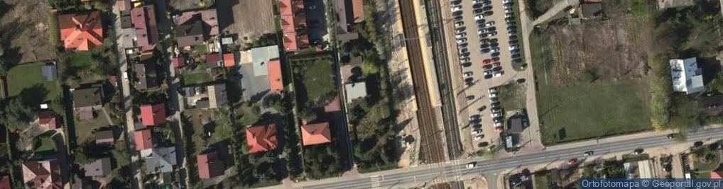 Zdjęcie satelitarne Szare na Złote