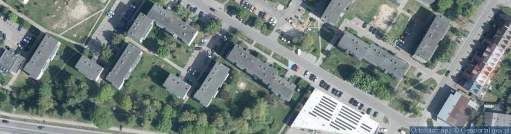 Zdjęcie satelitarne Szarkon w Likwidacji