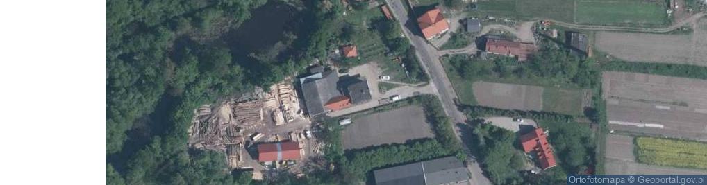Zdjęcie satelitarne Szczepańczyk Henryk Usługi w Zakresie Tartacznictwa i Przerobu Tarcicy Henryk Szczepańczyk