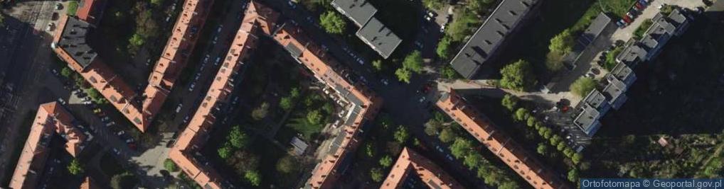Zdjęcie satelitarne Szeszuła R., Wrocław
