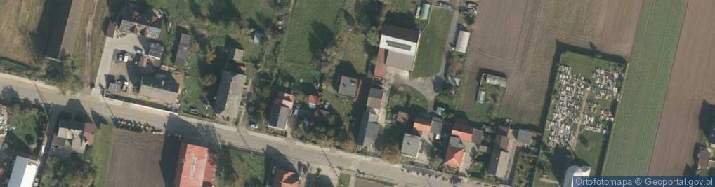 Zdjęcie satelitarne Szklarnia Stosur Lucyna