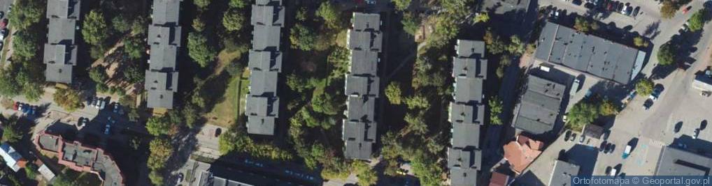 Zdjęcie satelitarne Szklarstwo Białystok