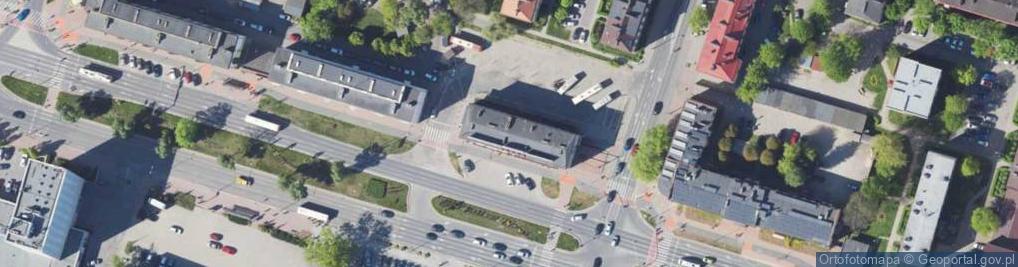 Zdjęcie satelitarne Szklarz Małgorzata Zaborowska Anna