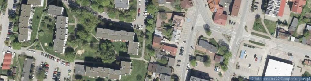 Zdjęcie satelitarne Szkoła Jazdy Wiraż Badania Psychologiczne Dla Kierowców Szkolenie Na Wózki Jezdniowe